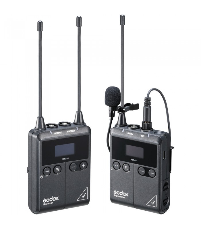 کیت میکروفون بی سیم گودوکس مدل Godox WMicS1 Kit 1