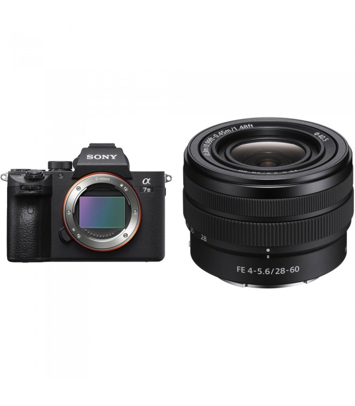 دوربین بدون آینه Sony مدل a7 III همراه لنز ۶۰-۲۸ میلیمتر