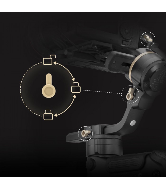 لرزشگیر دوربین ژیون تک مدل Zhiyun-Tech CRANE 3S Pro