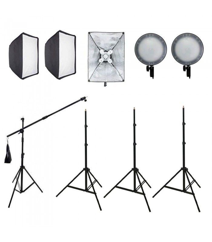 کیت نورپردازی SMD T020-دوتایی با میله بوم