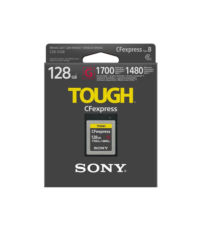 کارت حافظه CFexpress سونی مدل Sony 128GB CFexpress Type B TOUGH