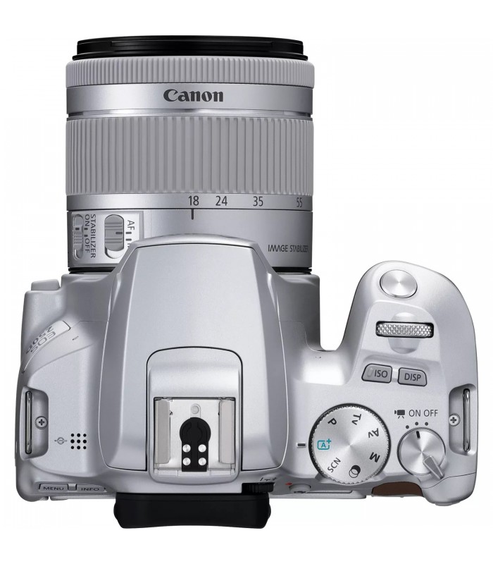 دوربین Canon مدل 250D همراه لنز  EF-S 18-55mm IS STM-نقره‌ای