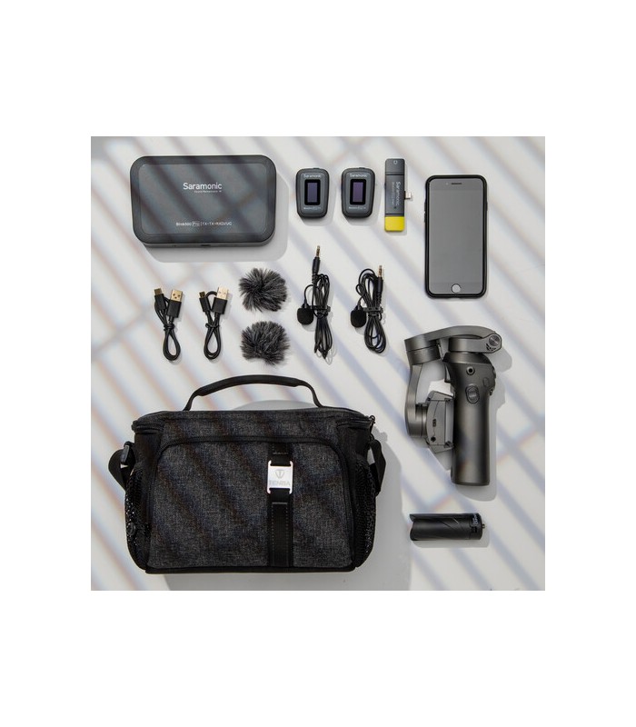 کیت دوتایی میکروفن بی سیم Saramonic مدل Blink 500 Pro B4