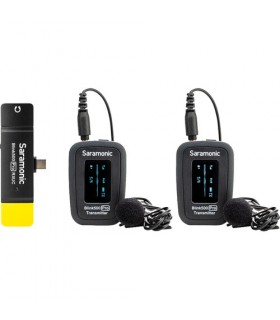 کیت دوتایی میکروفن بی سیم Saramonic مدل Blink 500 Pro B6 USB-C