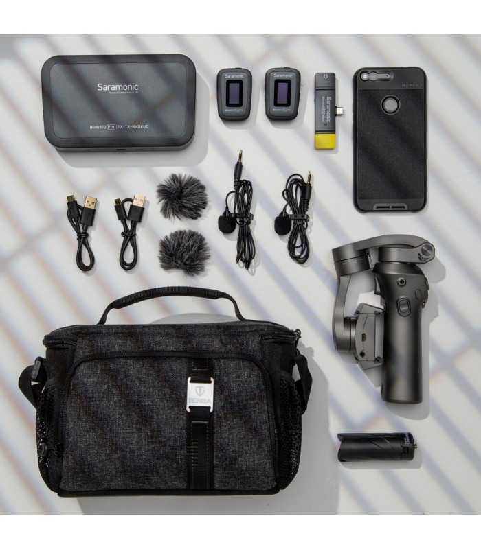 کیت دوتایی میکروفن بی سیم Saramonic مدل Blink 500 Pro B6 USB-C