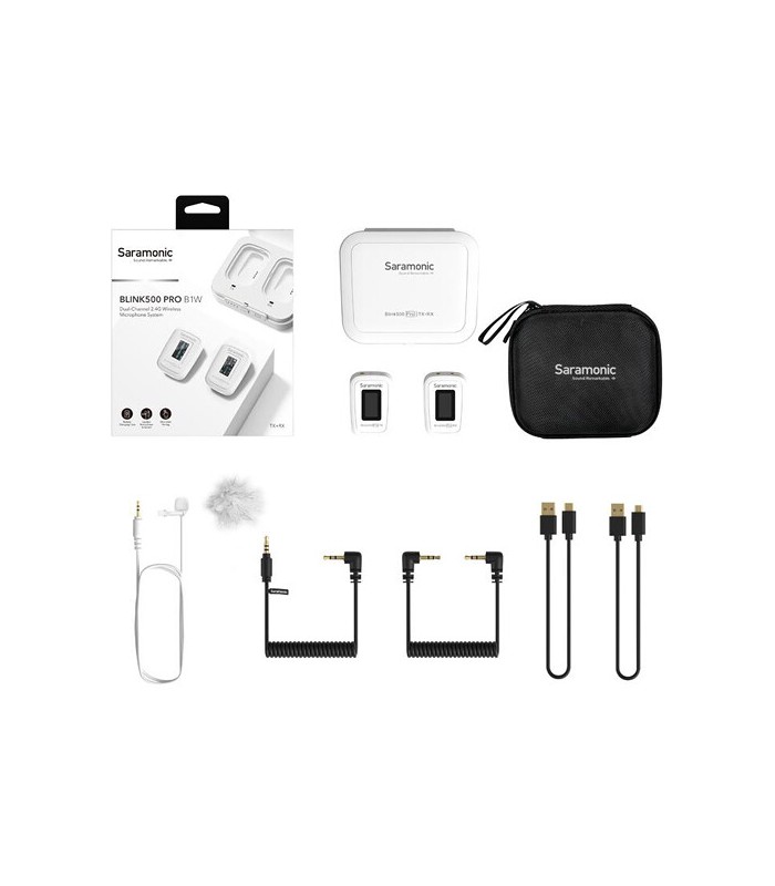کیت میکروفن بی سیم Saramonic مدل Blink 500 Pro B1W