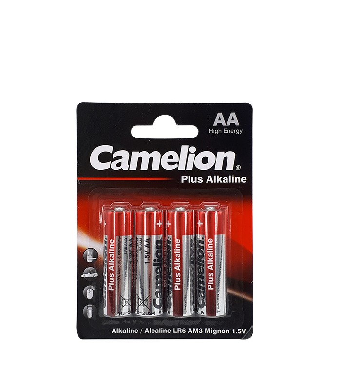باتری قلمی AA کملیون مدل Camelion Plus Alkaline LR6-BP4