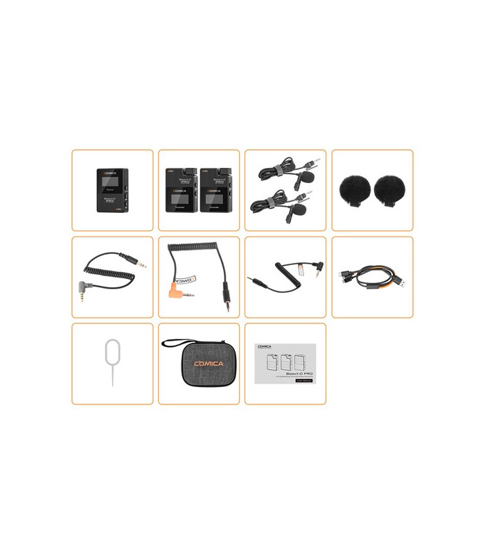 میکروفن بی‌سیم کامیکا مدل BoomX-D PRO D2