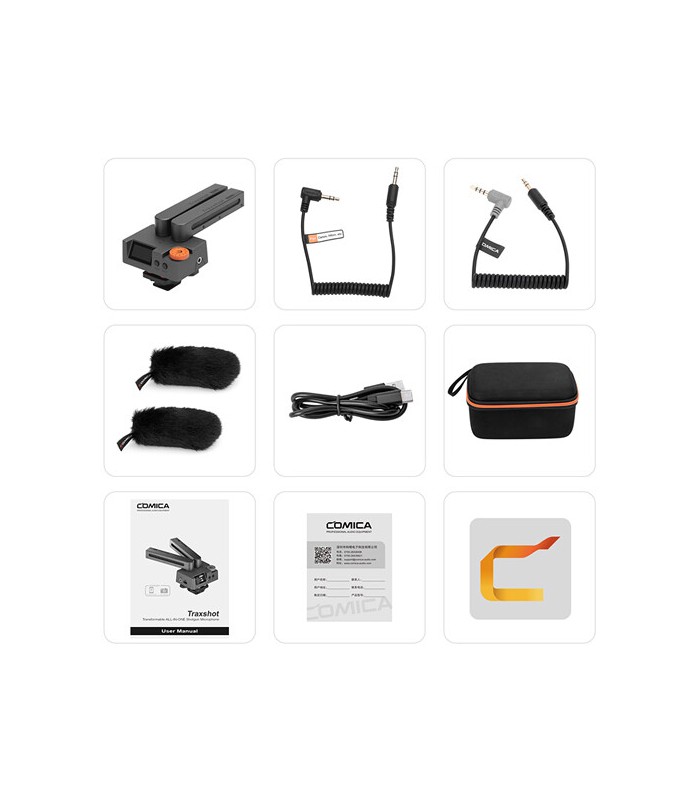میکروفون شاتگان کامیکا مدل Comica Audio Traxshot