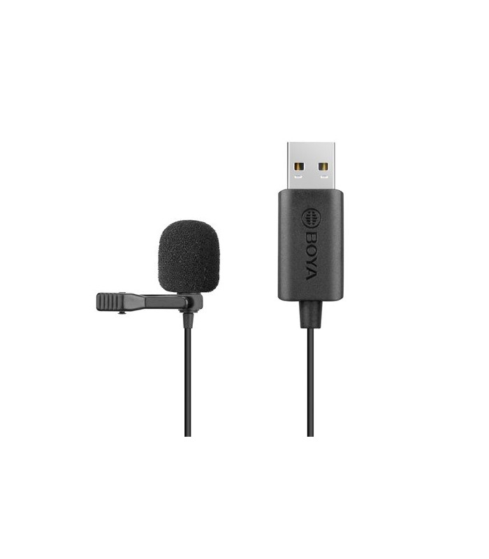 میکروفن یقه‌ای بویا مدل BY-LM40 با پورت USB Type-A