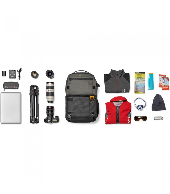 کوله‌پشتی عکاسی لوپرو مدل Lowepro Fastpack Pro BP 250 AW III رنگ خاکستری