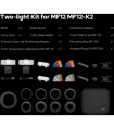 کیت فلاش ماکرو گودوکس مدل Godox MF12-K2