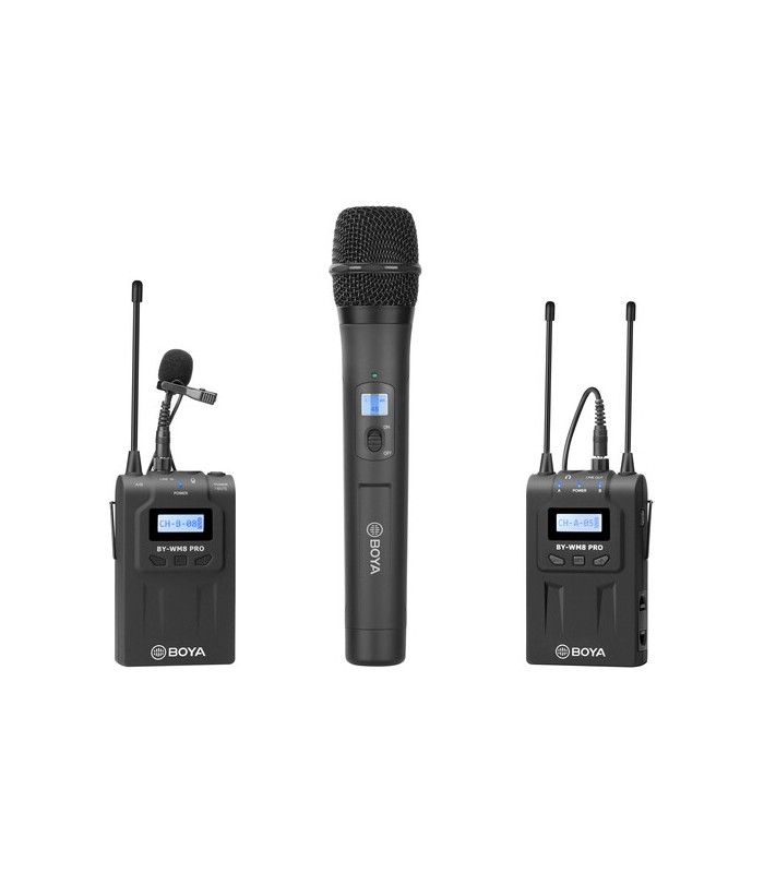 کیت میکروفن و گیرنده بویا مدل BY-WM8 Pro-K4