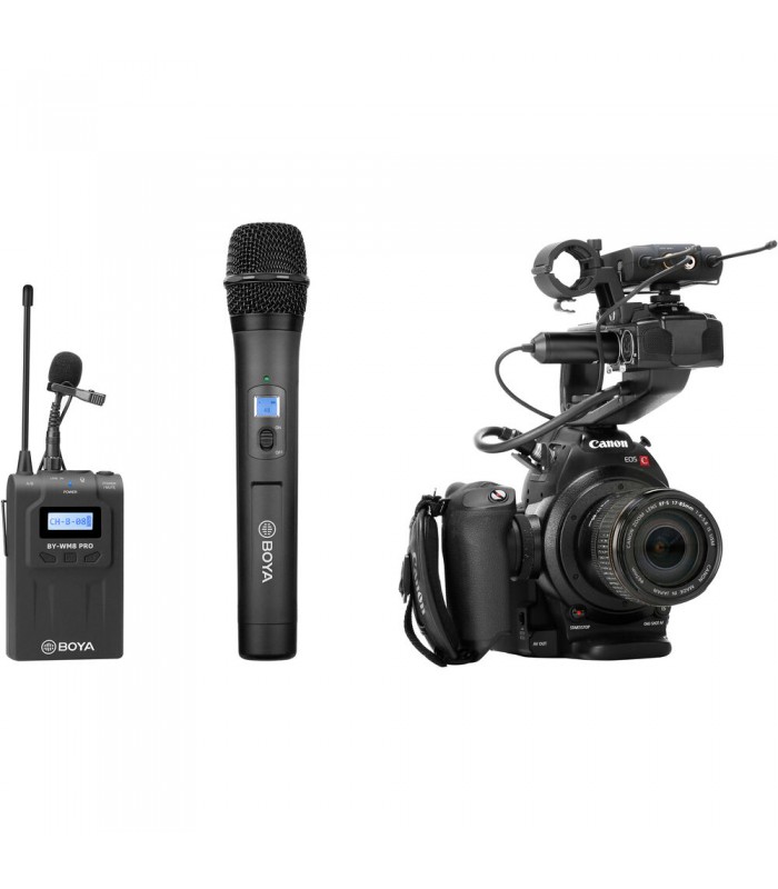 کیت میکروفن و گیرنده بویا مدل BY-WM8 Pro-K4