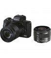 دوربین دیجیتال بدون آینه کانن مدل EOS M50 Mark II همراه با لنز  15-45 و 55-200 میلی‌متری
