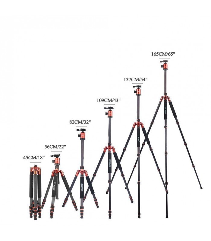 سه پایه فیبر کربنی زومی مدل ZOMEI Z818C