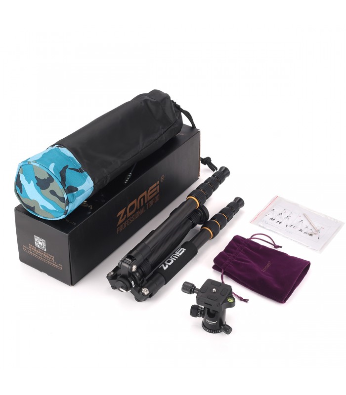 سه پایه فیبر کربنی زومی مدل ZOMEI Q666C