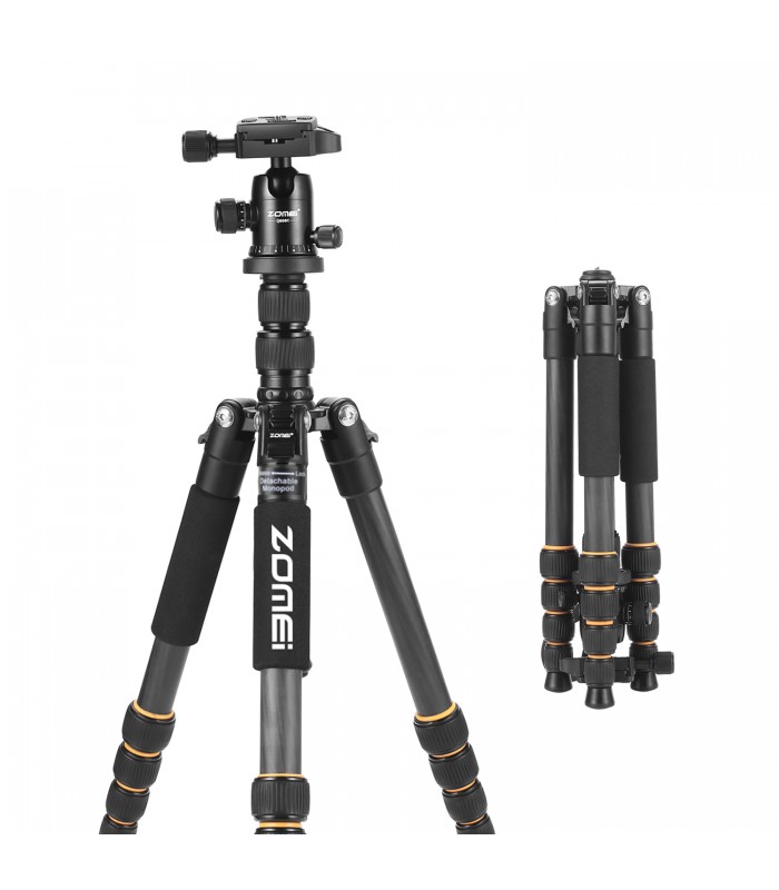 سه پایه فیبر کربنی زومی مدل ZOMEI Q666C