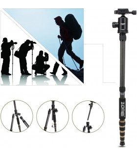 سه پایه فیبر کربنی زومی مدل ZOMEI Z669C