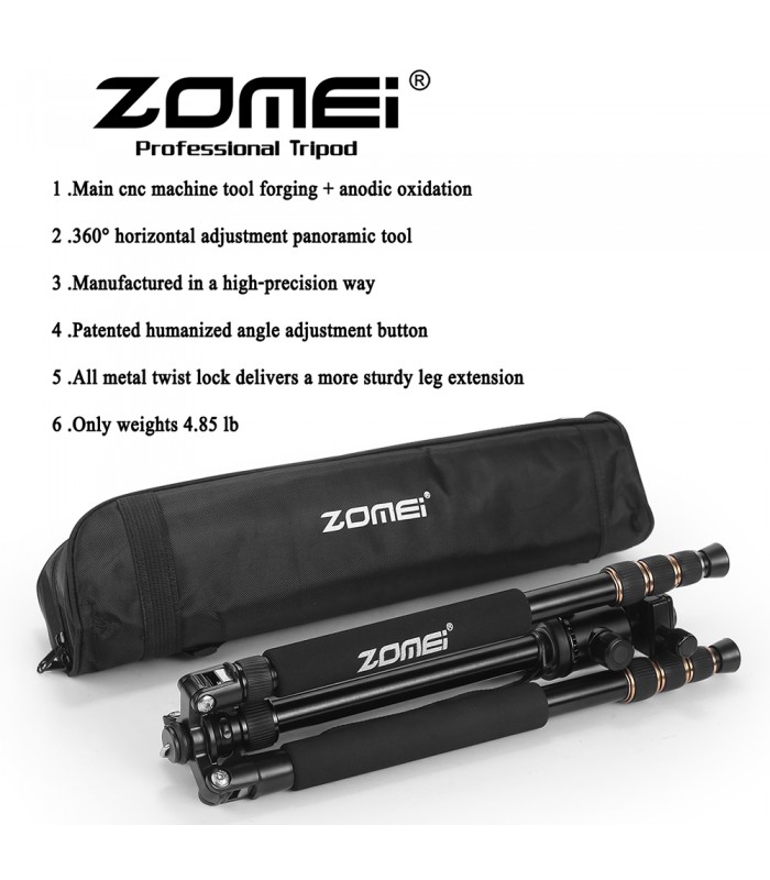 سه پایه آلومینیمی زومی مدل ZOMEI Z668