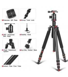سه پایه آلومینیمی زومی مدل ZOMEI Z668
