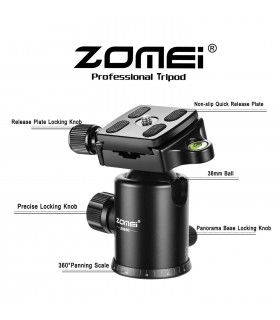سه پایه آلومینیمی زومی مدل ZOMEI Z669