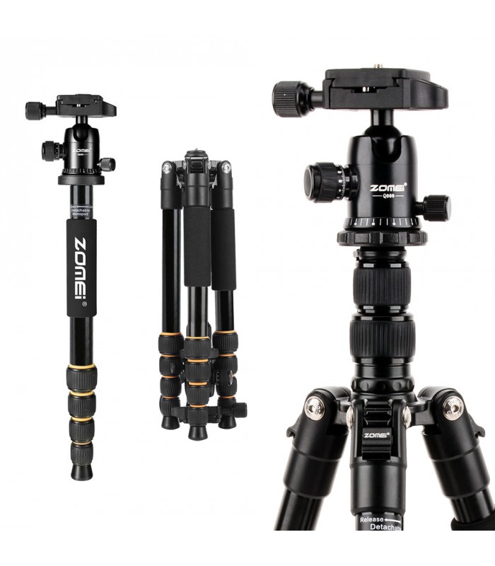 سه پایه آلومینیمی زومی مدل ZOMEI Q666