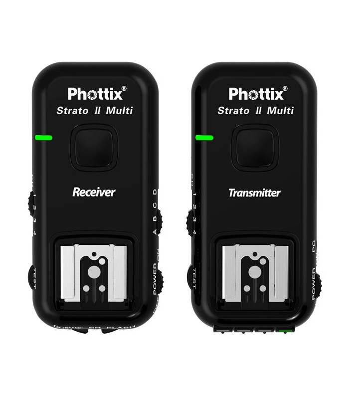 Phottix Strato II Multi 5-in-1 Trigger Set for Nikon (all cables)