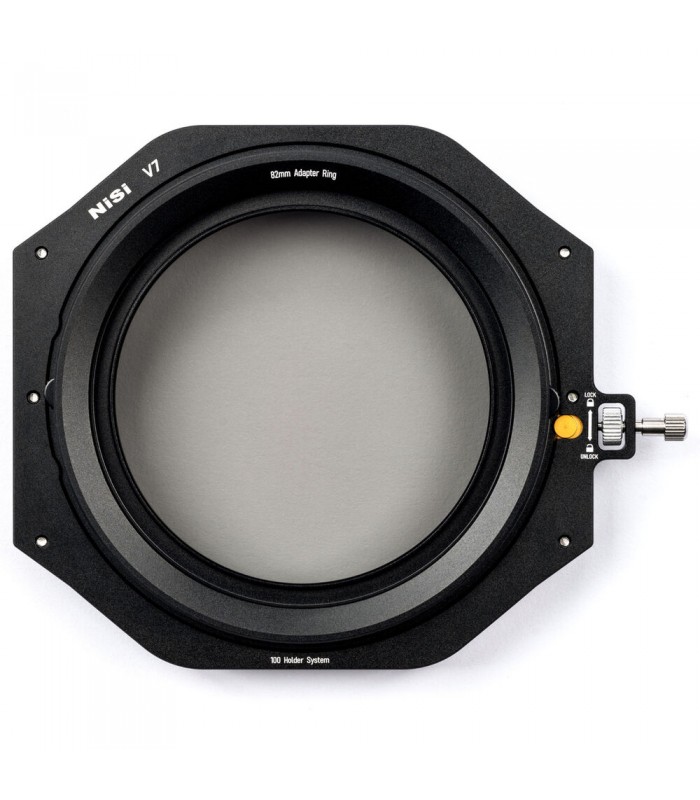 کیت هولدر فیلتر نیسی مدل V7 100mm Filter Holder همراه با فیلتر پلاریزه و درپوش لنز