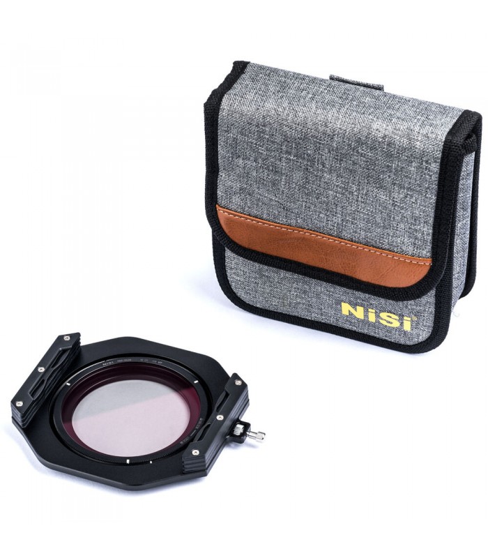 کیت هولدر فیلتر نیسی مدل V7 100mm Filter Holder همراه با فیلتر پلاریزه و درپوش لنز