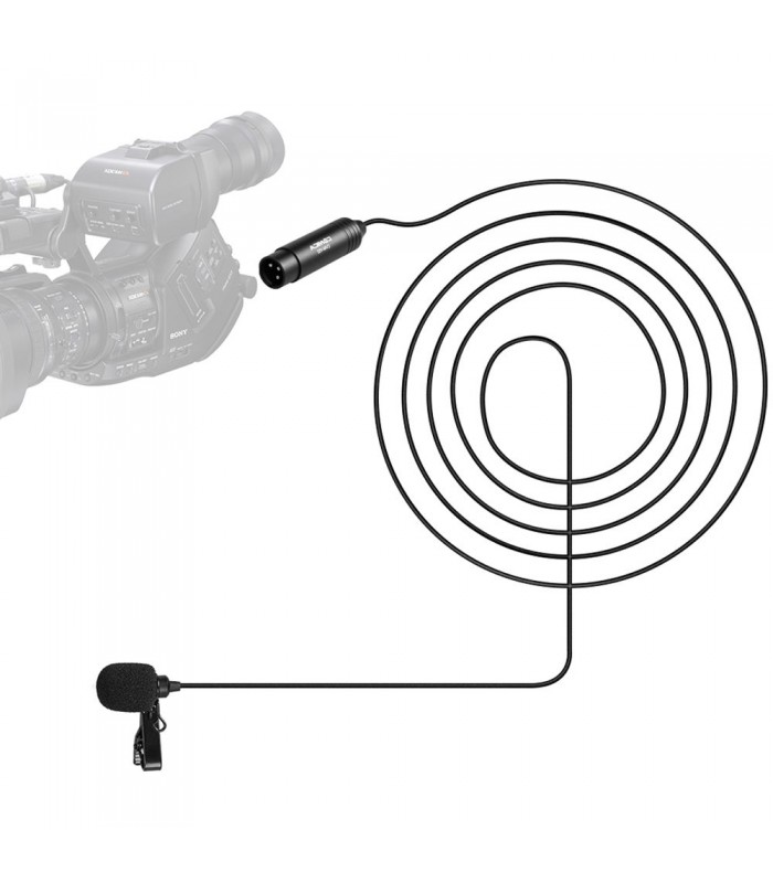 میکروفون یقه ای کامیکا مدل Comica CVM-V02C (کابل ۱.۸ متری)