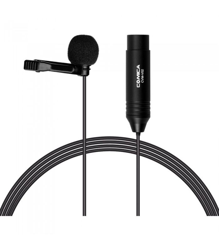 میکروفون یقه ای کامیکا مدل Comica CVM-V02C (کابل ۱.۸ متری)