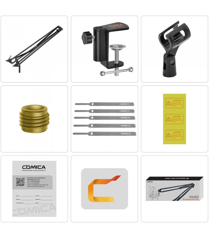 بازوی بوم میکروفون کامیکا مدل Comica CVM-MS02