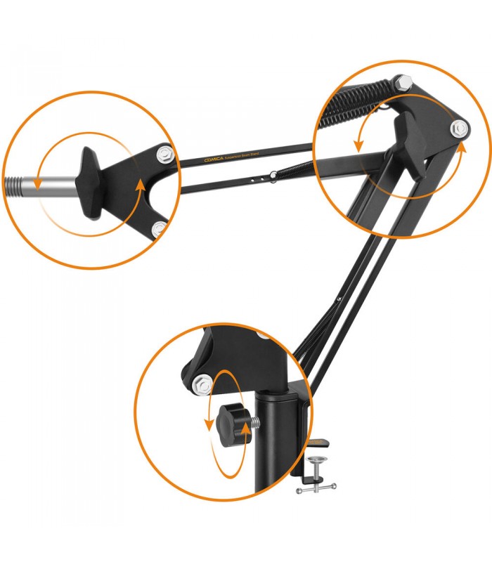 بازوی بوم میکروفون کامیکا مدل Comica CVM-MS02