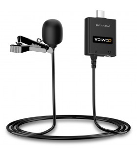میکروفون یقه‌ای USB کامیکا مدل Comica CVM-V01.USB