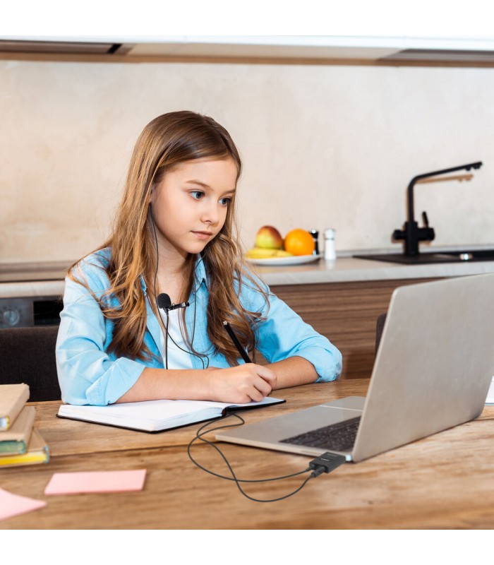 میکروفون یقه‌ای USB کامیکا مدل Comica CVM-V01.USB