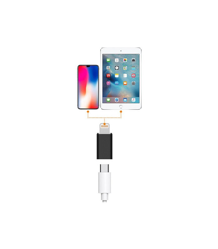 مبدل OTG صوتی USB-C به لایتنینگ کامیکا مدل Comica CVM-USBC-LN