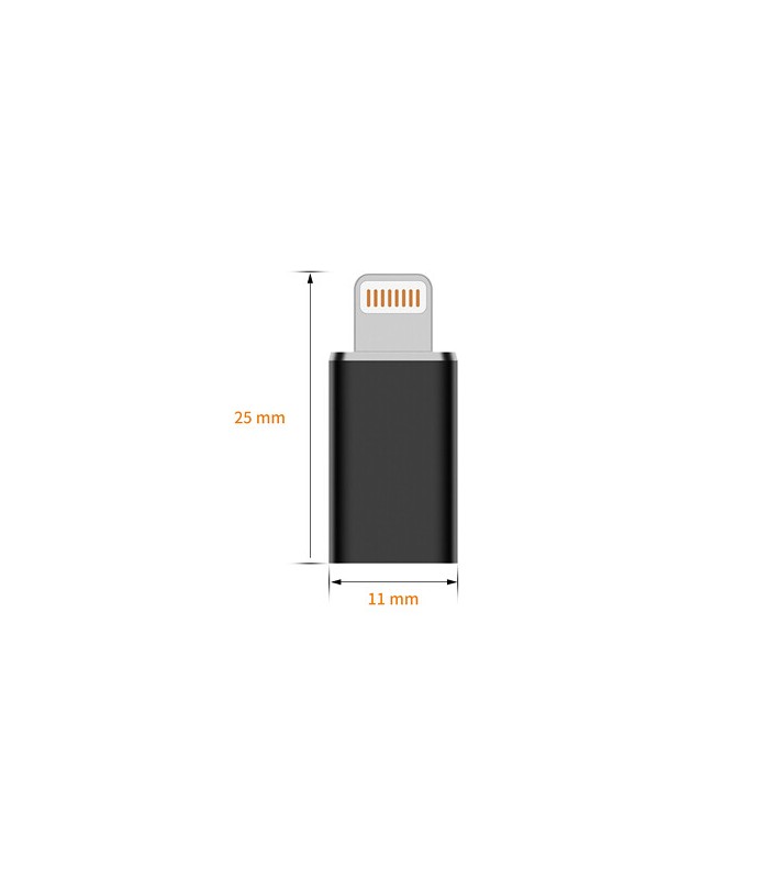 مبدل OTG صوتی USB-C به لایتنینگ کامیکا مدل Comica CVM-USBC-LN