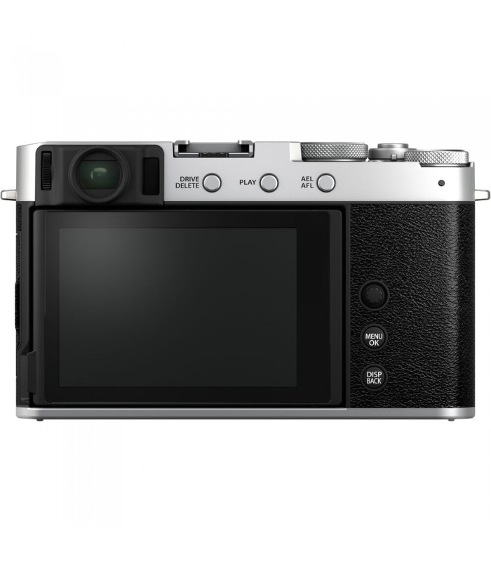 دوربین بدون آینه فوجی فیلم مدل Fujifilm X-E4 رنگ نقره‌ای