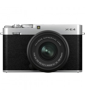 قیمت دوربین بدون آینه فوجی فیلم مدل Fujifilm X-E4 رنگ نقره‌ای
