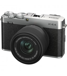 قیمت دوربین بدون آینه فوجی فیلم مدل Fujifilm X-E4 رنگ نقره‌ای