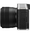 دوربین بدون آینه فوجی فیلم مدل Fujifilm X-E4 رنگ نقره‌ای