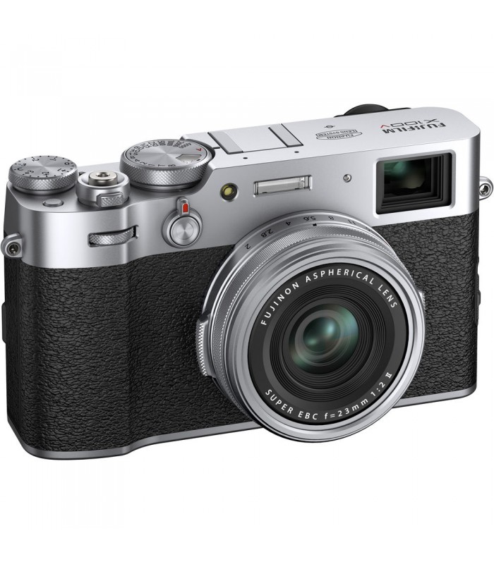 دوربین بدون آینه فوجی فیلم مدل Fujifilm X100V رنگ نقره‌ای
