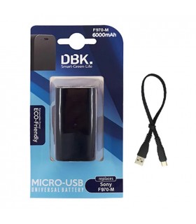 باتری ۶۰۰۰ میلیآمپری DBK F970-M