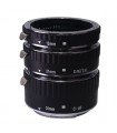 Phottix 3 Ring Auto-Focus AF Macro Extension Tube for Canon (Metal)