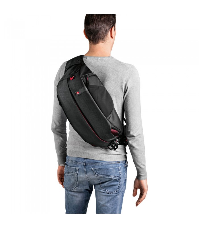 کیف اسلینگ مانفروتو مدل Manfrotto Pro Light FastTrack-8 رنگ مشکی