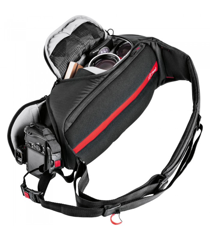 کیف اسلینگ مانفروتو مدل Manfrotto Pro Light FastTrack-8 رنگ مشکی