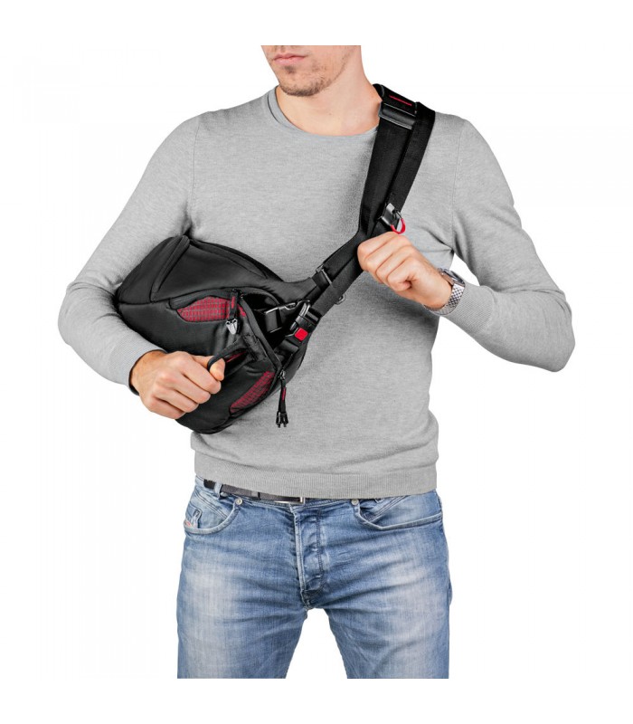 کیف اسلینگ مانفروتو مدل Manfrotto Pro Light FastTrack-8 رنگ مشکی