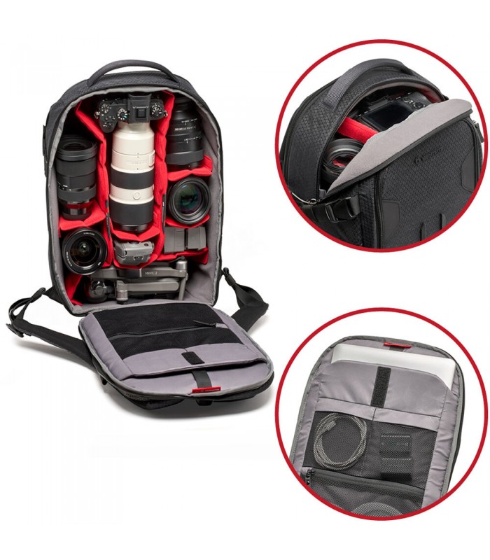 کوله پشتی مانفروتو مدل Manfrotto Pro Light Backloader 15L - MB PL2-BP-BL-S اسمال
