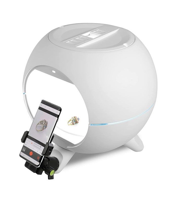 میز نور موتوردار Orangemonkie مدل Foldio360 Smart Dome همراه با کیت مانت - M4100R